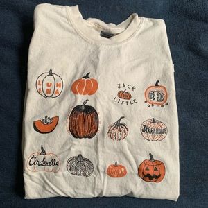 Etsy Pumpkin Top